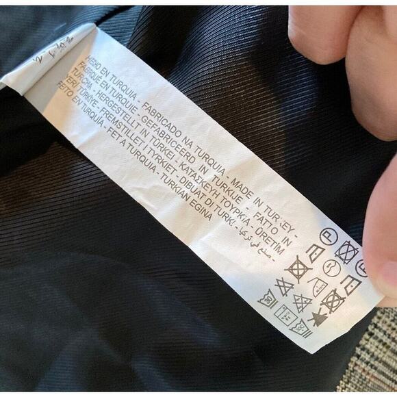 Zara Button Up Suit Jacket Size XL Men’s Brown - Picture 5 of 9